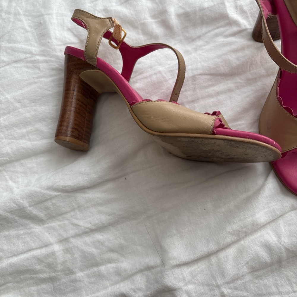 Esprit Women's Beige and Pink Slingback - Picture 2 of 4